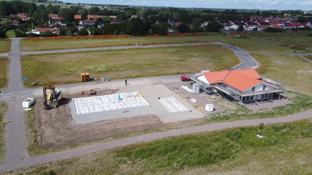 Villatomter i Asmundtorp, Landskrona kommun.