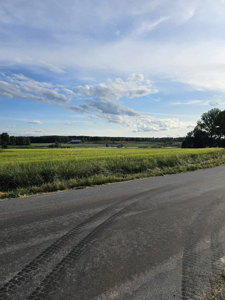 Villatomt under avstyckning i Yresta/Rasbo, Uppsala.