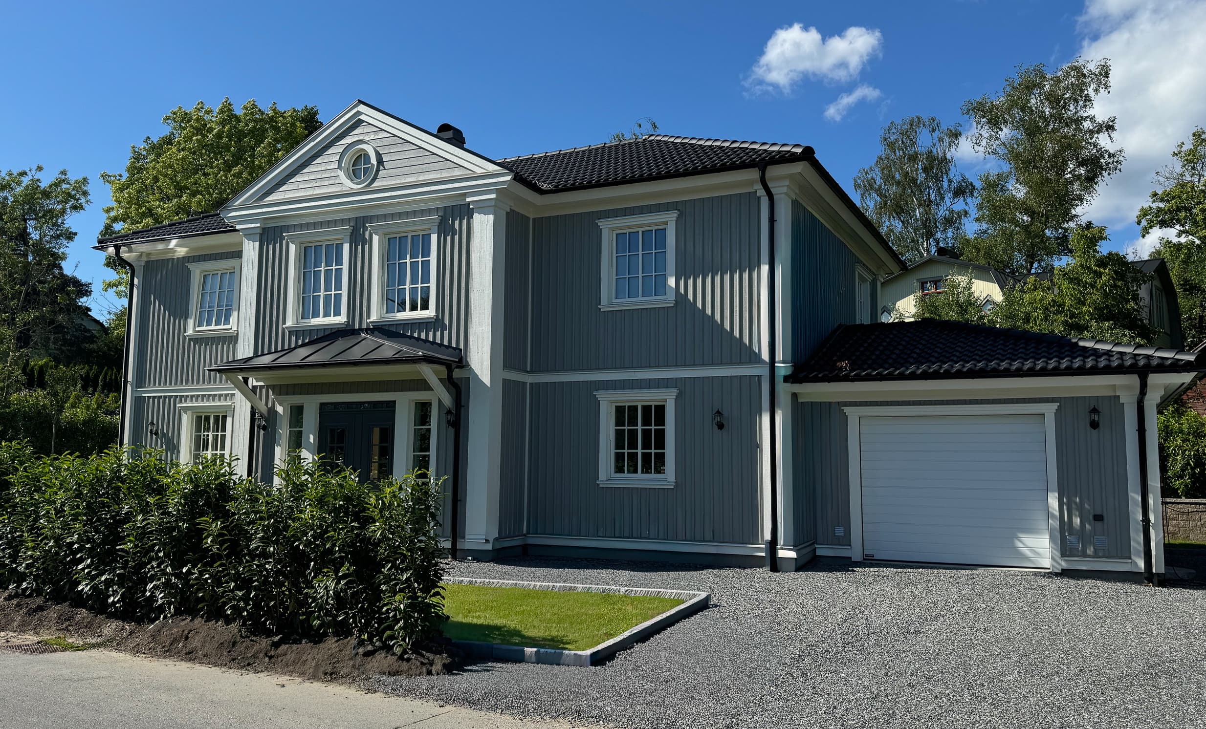 Kundhus av husmodell Riddersholm i Spånga